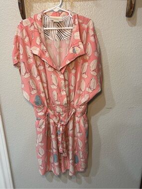 Anthropologie Maeve Women’s Tourista Romper Size 6 Nautical Print
